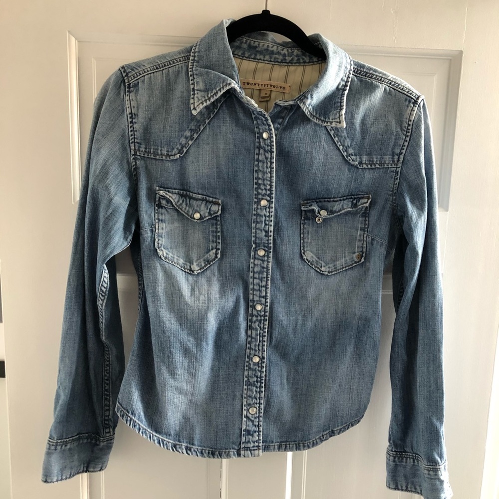 Twenty 8 twelve denim shirt